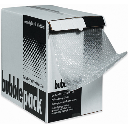 5/16" x 12" x 100' Bubble Dispenser Pack