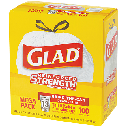 Glad<span class='rtm'>®</span> Trash Bags