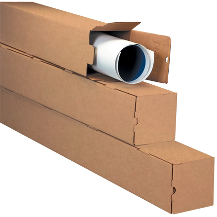 5 x 5 x 48" Kraft Square Mailing Tubes