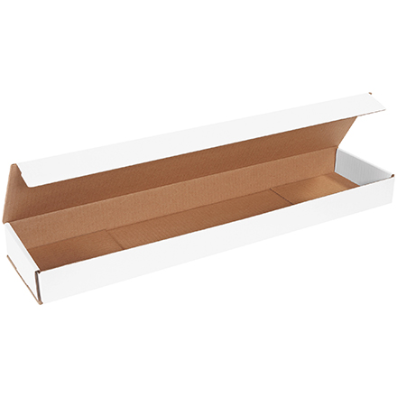 26 x 6 x 2" White Corrugated Mailers